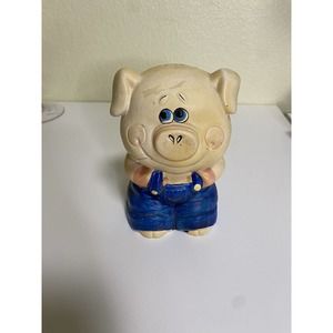 Vintage Pig Figurine Piggy Bank